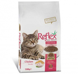 Reflex Adult Tavuklu 1.5 kg Kedi Maması kullananlar yorumlar